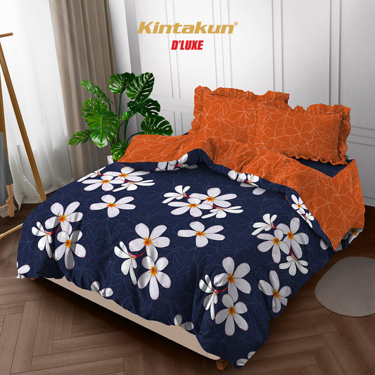 Kintakun DLUXE Bedcover Set Rumbai Thania Tinggi 39 cm