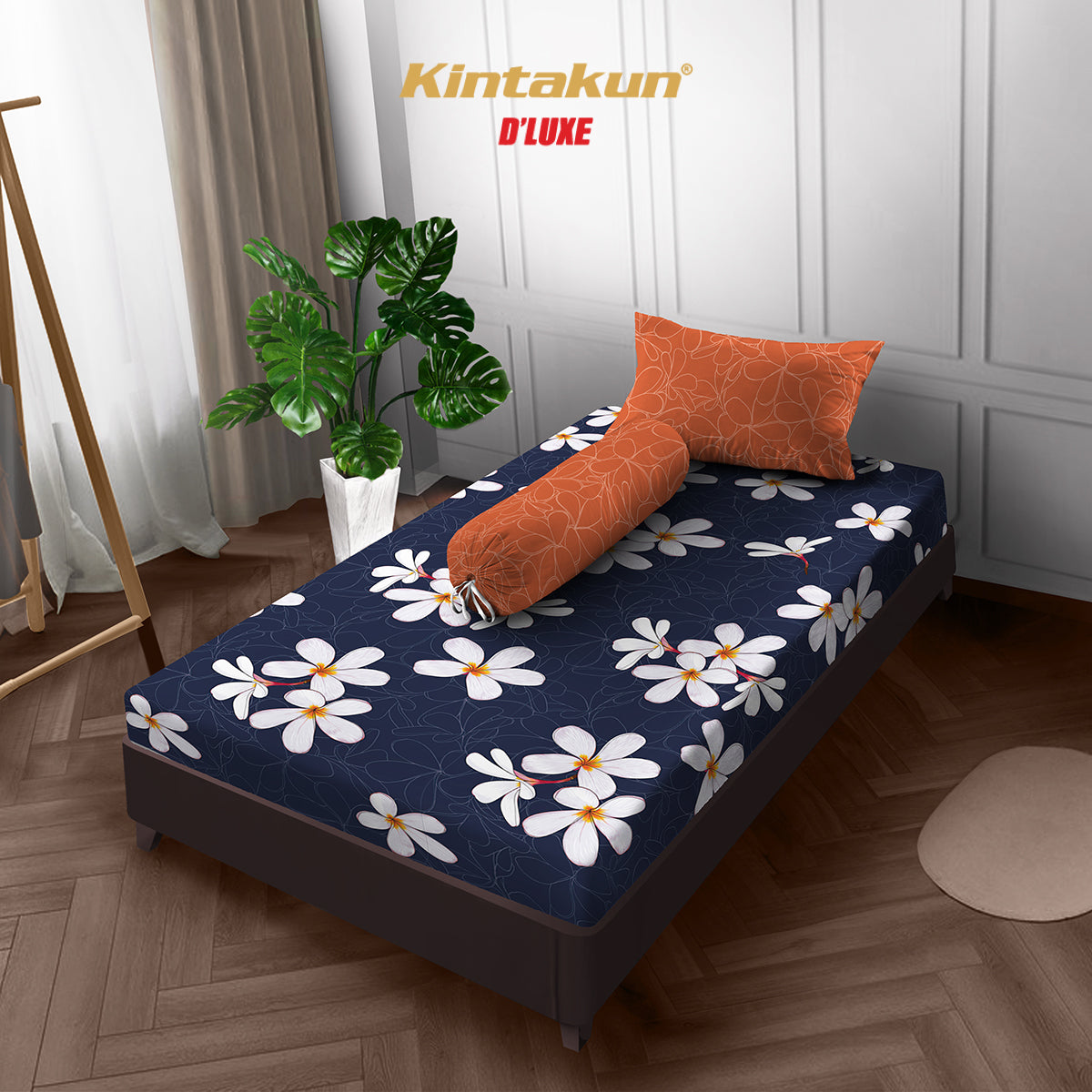 Kintakun DLUXE Sprei Set Fitted Thania Tinggi 20 cm