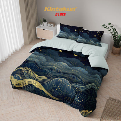Kintakun Dluxe Bedcover Fitted Theo Tinggi 25cm
