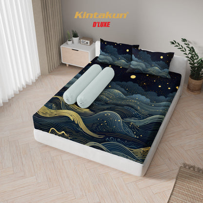 Kintakun Dluxe Sprei Fitted Theo Tinggi 25cm