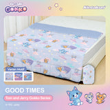 Kintakun Tom And Jerry Gokko Series Travel Blanket 150 x 200 Dluxe Microfiber Good Times