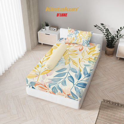Kintakun Dluxe Sprei Set Fitted Digital Printing Tya Tinggi 25 cm
