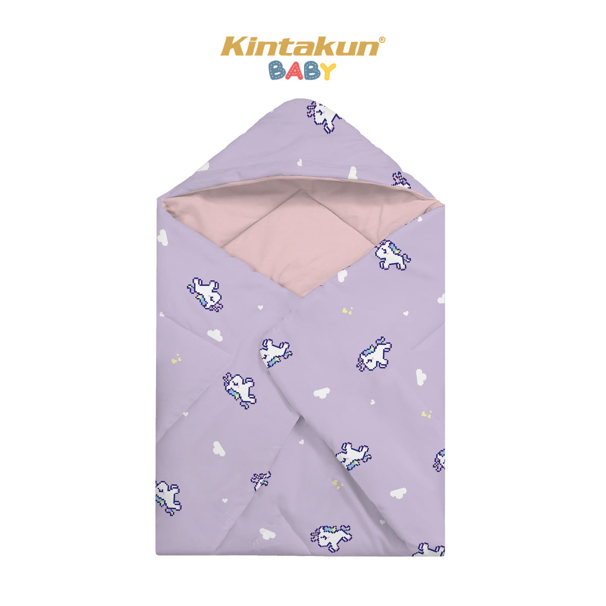 Kintakun Baby Hoodie Blanket 75 x 75 Varian Motif