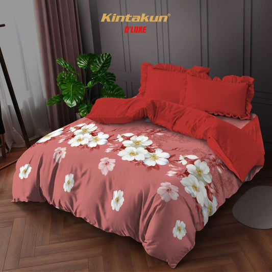 Kintakun DLUXE Bedcover Set Rumbai Utari Tinggi 39 cm