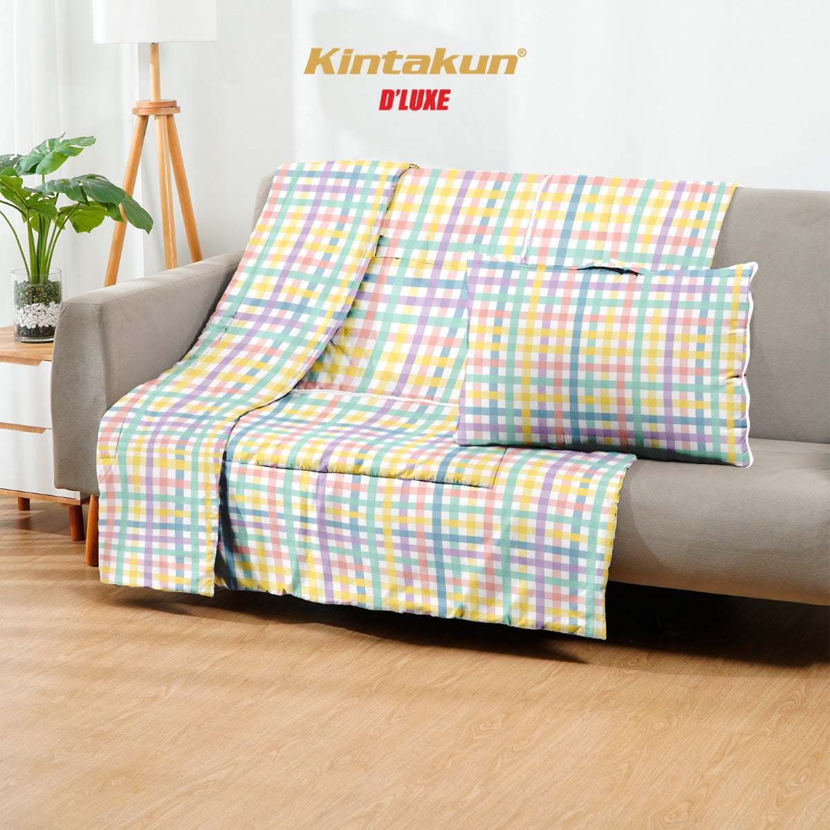 Kintakun Dluxe Balmut 2in1 Bantal Selimut Multifungsi Motif Vina