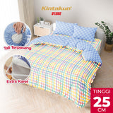 Kintakun Dluxe Bedcover Set Fitted Vina Tinggi 25cm
