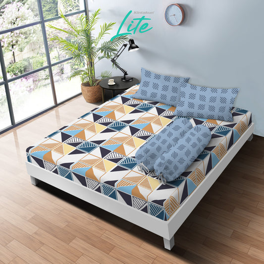 Kintakun Lite Sprei Fitted Wafara Tinggi 20cm