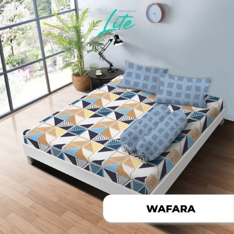 Kintakun Lite Sprei Fitted Wafara Tinggi 20cm