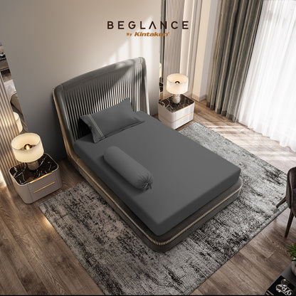 Beglance Cotton Embroidery Sprei Set 120 x 200 Tinggi 35 cm