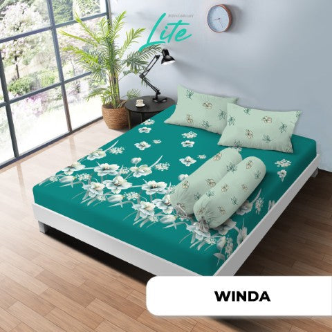 Kintakun Lite Sprei Fitted Winda Tinggi 20cm