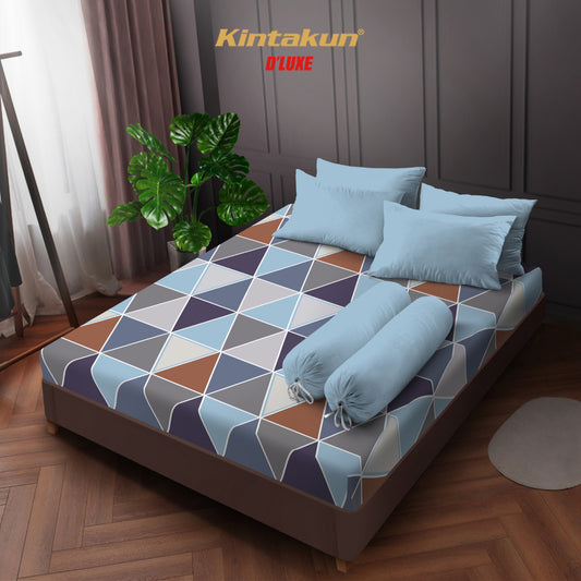 Kintakun DLUXE Sprei Set Fitted Wira Tinggi 20 cm