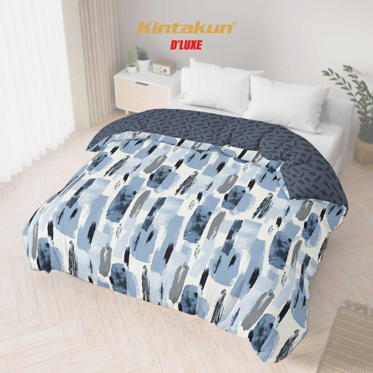 Kintakun Dluxe Comforter Only Motif Yoga