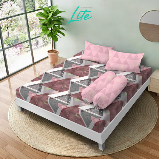 Kintakun Lite Sprei Fitted Yufi Tinggi 30cm