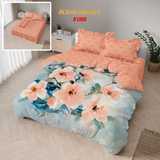 Kintakun Dluxe Bedcover Set Rumbai Digital Print Motif Zea Tinggi 39 cm