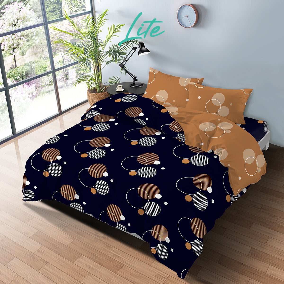 Kintakun Lite Bedcover Fitted Zenovia Tinggi 20cm