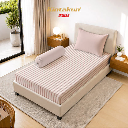 Kintakun Dluxe Sprei Fitted Zora Tinggi 30cm