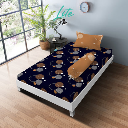 Kintakun Lite Sprei Set Fitted Zenovia Tinggi 20cm