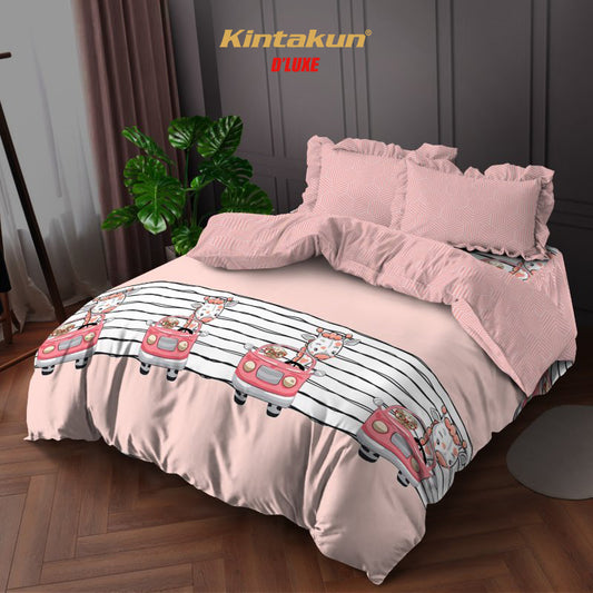 Kintakun DLUXE Bedcover Set Rumbai Zirafa Tinggi 39 cm