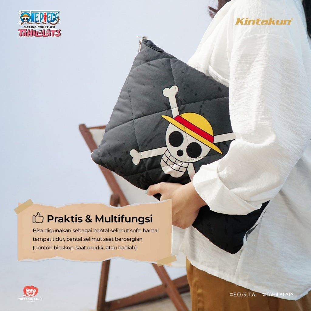 Kintakun Dluxe Bantal Selimut Mini 100 x 150 Edisi Bajak Laut