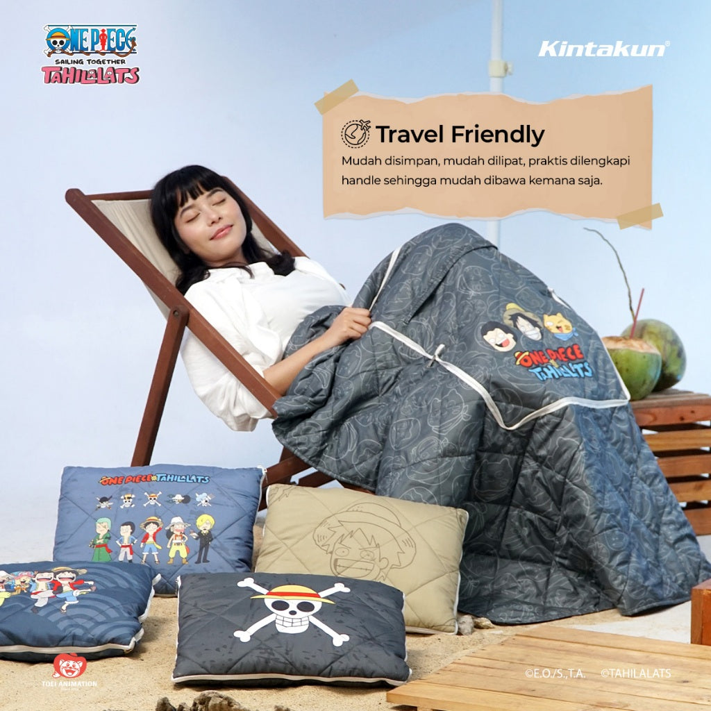 Kintakun Dluxe Bantal Selimut Mini 100 x 150 Edisi Bajak Laut