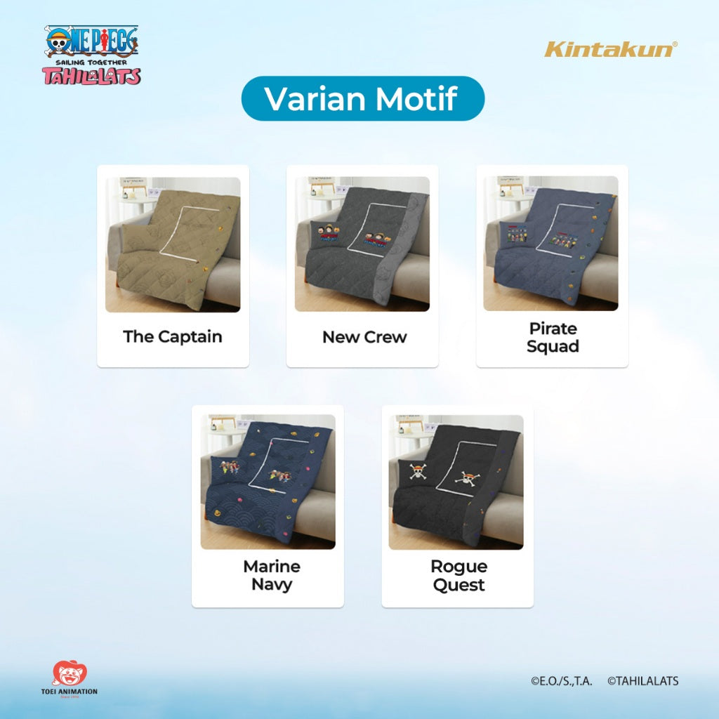 Kintakun Dluxe Bantal Selimut Mini 100 x 150 Edisi Bajak Laut